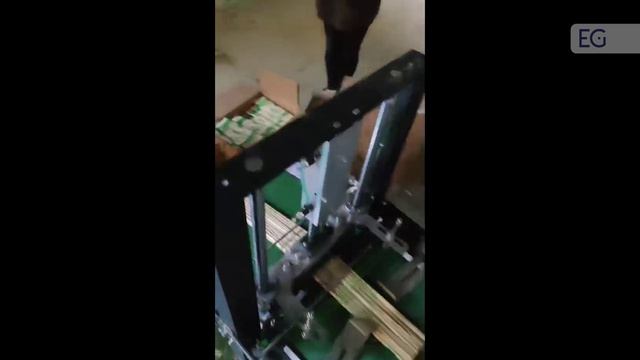 Станок для подсчета и групповой упаковки палочек в пакет NN-G300 смотреть онлайн