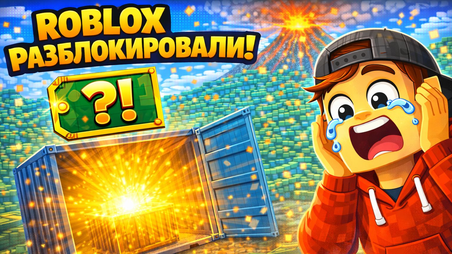 ROBLOX ВЕРНУЛИ! Контейнер с секретом… такого я не ожидал 😱 смотреть онлайн