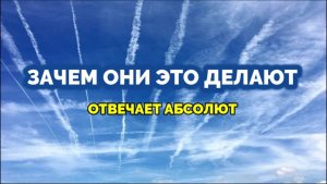 ЗАЧЕМ ОНИ ЭТО ДЕЛАЮТ. ОТВЕЧАЕТ АБСОЛЮТ