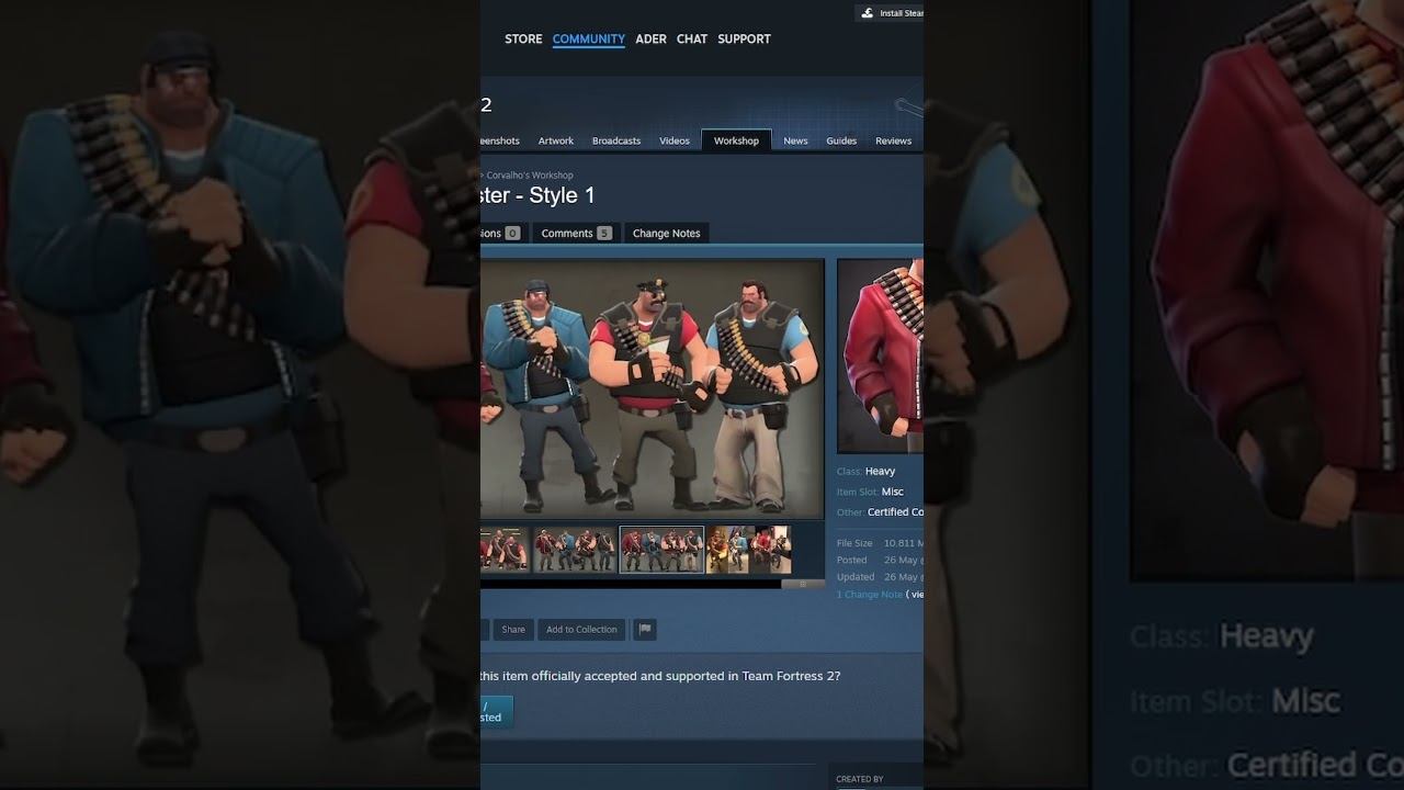 Бронижелет на ХЕВИ #shorts #teamfortress2 #tf2 #ader #starcraft смотреть онлайн