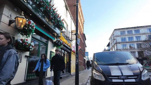 Манчестер Великобритания 2026 спокойная прогулка по улицам города 🏙️ смотреть онлайн