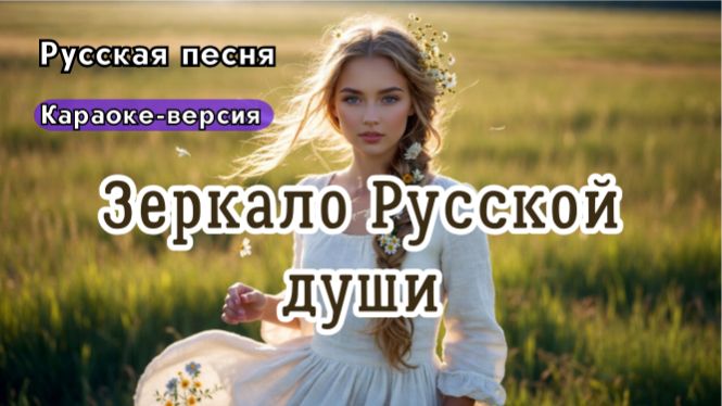 Зеркало Русской души"- музыка о Родине и красота русской природы| Версия караоке смотреть онлайн