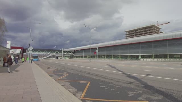 4K.Moscow Metro Station Prokshino (Sokolnicheskaya Line) смотреть онлайн