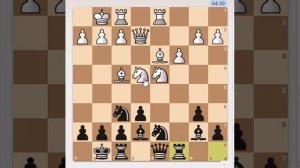 Самая популярная шахматная ловушка за черных_ удалось выиграть более 30 партий