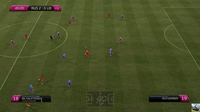 Fifa 12 Отборочные ЧМ 2006 Реконструкция Россия - Лихтенштейн смотреть онлайн