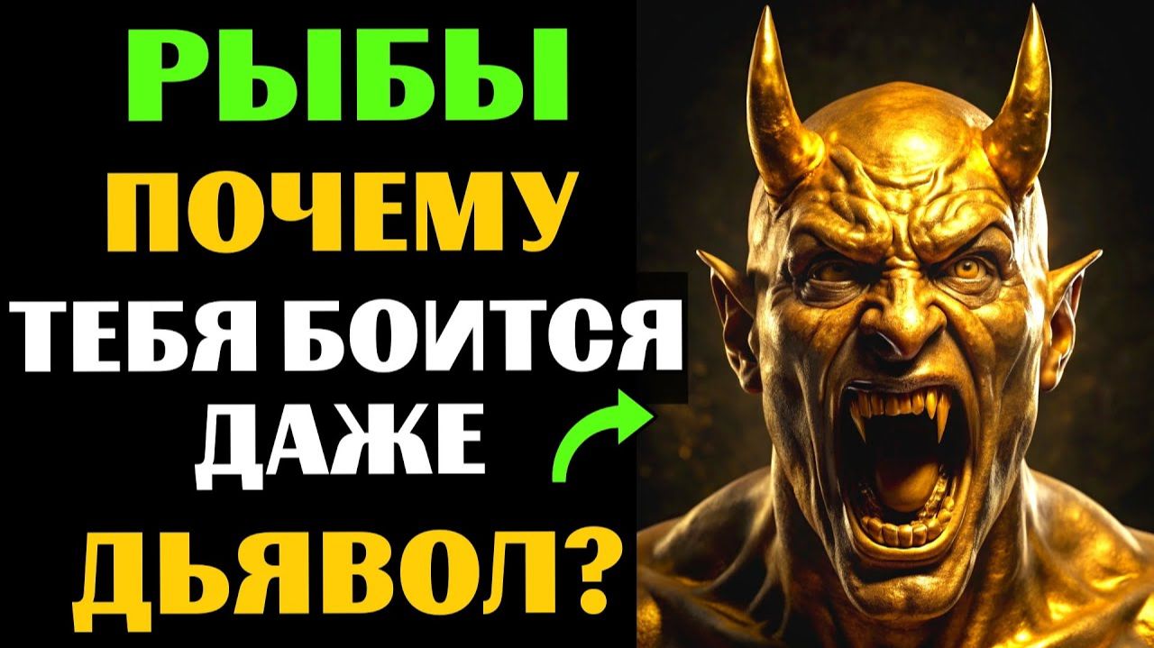 🔴🐟25 причин, ПОЧЕМУ даже ТЁМНЫЕ СИЛЫ боятся РЫБ. 👀Вы ЭТО замечали❓ смотреть онлайн