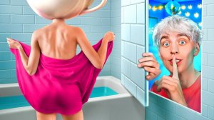 Построили 3 СЕКРЕТНЫЕ КОМНАТЫ, Чтобы Следить за БАЛЕРИНОЙ КАПУЧИНО !