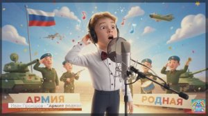 Иван Прохоров - Армия родная | Детские патриотические песни