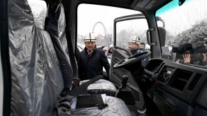 Автопарк Минэнерго Кыргызстана пополнился выездными автовышками и экскаваторами