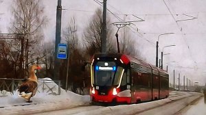 Поездка гуся