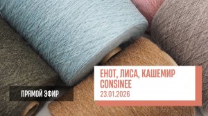 Two hands - Лиса, енот, кашемир фабрики Consinee. Прямой эфир от 23.01.2026