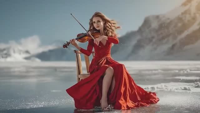 Очаровательная-Зимняя-Классика-Виолончель-Скрипка-Фортепиано-для-успокоения смотреть онлайн