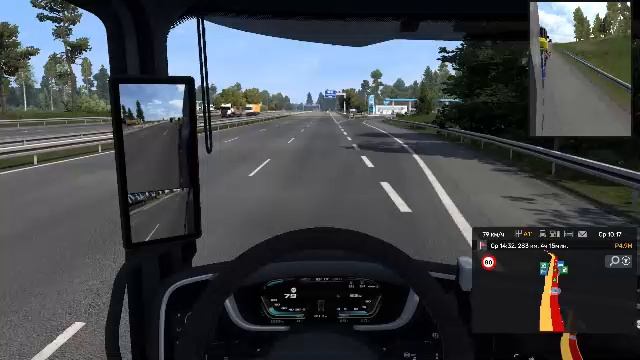 Euro Truck Simulator 2 #8 - Перевозка погрузчиков 335км смотреть онлайн