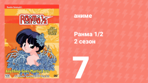 Ранма 1/2 2 сезон 7 серия (аниме-сериал, 1989)