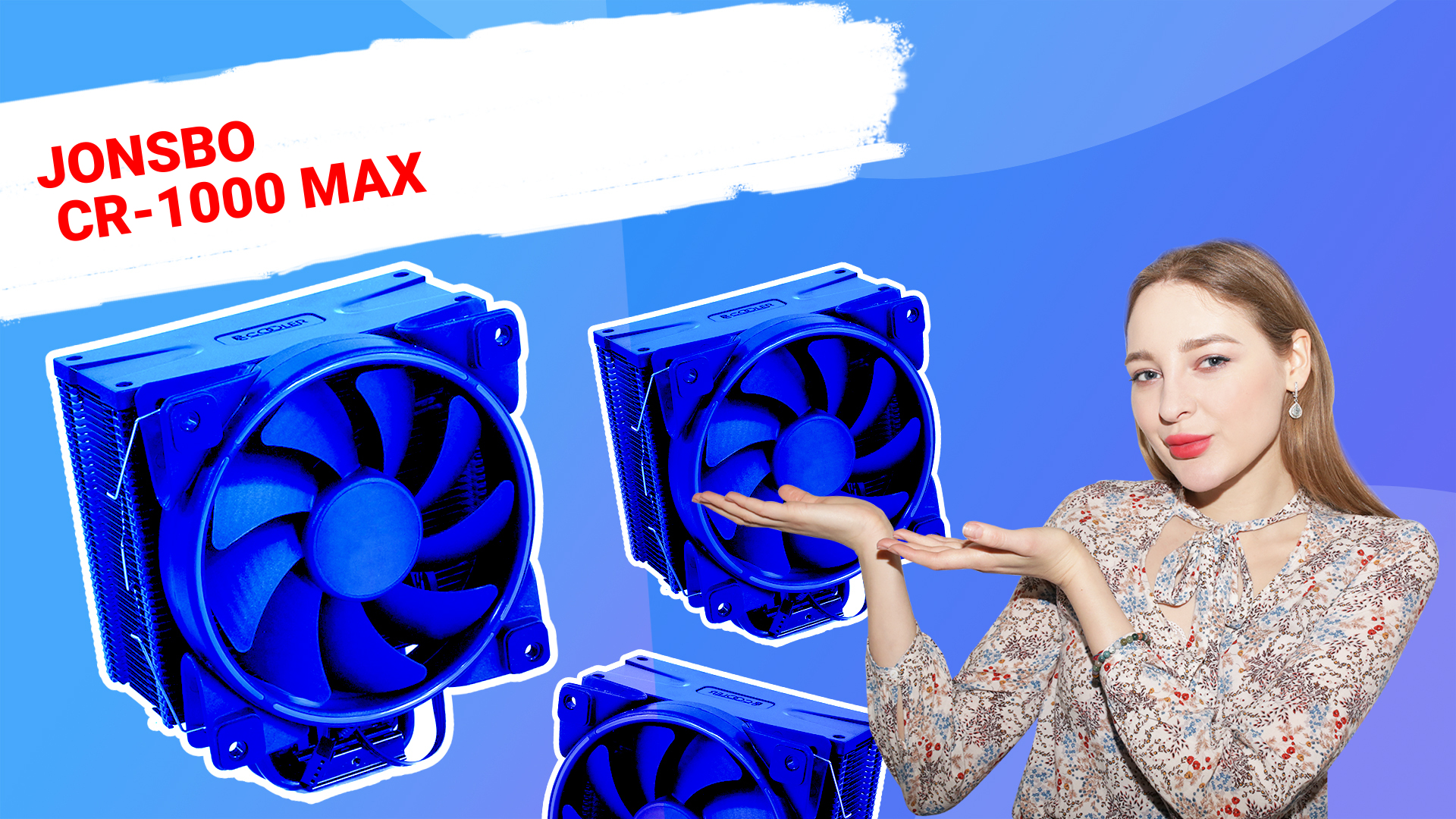 НИКС Компьютерный Супермаркет: видео про Кулер для процессора JONSBO CR-1000 MAX смотреть онлайн