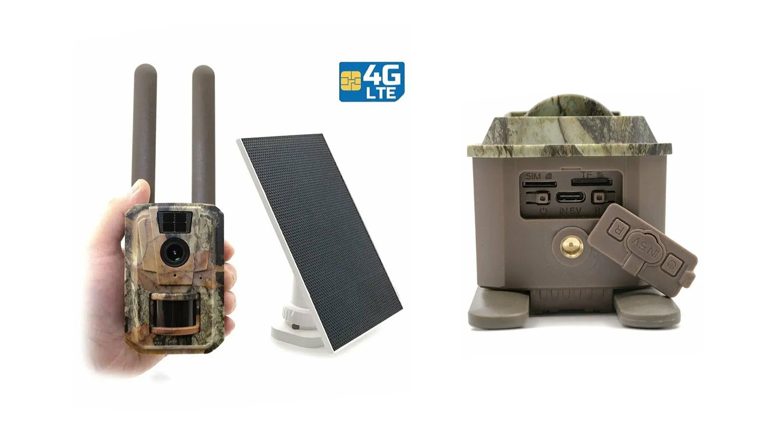 4G фотоловушка с сим картой и солнечной панелью Филин AC-F9-4G смотреть онлайн