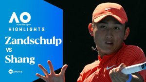 22.01.2026 | ОБЗОР ИГРЫ | Ботик ван де Зандсхулп - Цзюнчэн Шан | 2-й круг | AO 2026 | Highlights