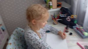 Перьевая ручка VS 6-летняя девочка. Первый опыт письма тушью! #каллиграфиядлядетей