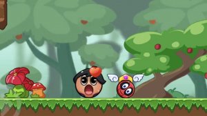 Мультик красный шарик в деревне шаров.Красный шар.Игра для детей