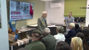Встреча с блокадниками прошла в патриотическом пространстве «Защитники Отечества»
