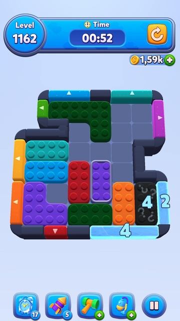 Color Block Jam 1162 Уровень смотреть онлайн