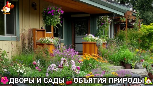 Дворы и сады 🍒 идеи оформления дачи в объятиях природы 🏡 (31) 🌳 смотреть онлайн