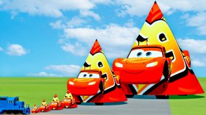 Треугольные Молния Маквин и друзья!