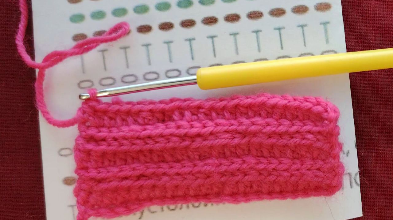 ПЛОТНЫЙ Узор Крючком