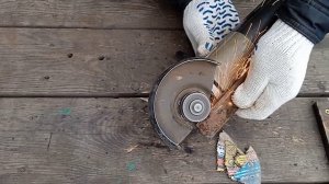 ПОКАЖУ КАК ОТКРУТИТЬ ЗАЖАТЫЙ ДИСК НА БОЛГАРКЕ.