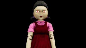 Игра в кальмара - 3 Кукла Кальмар пришла ко мне играть.12+