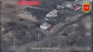 Боевая работа расчетов БПЛА «Молния-2» группировки войск «Север»