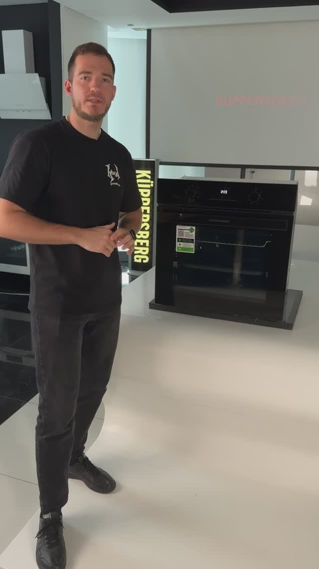 HO 608 Black Glass духовой шкаф электрический KUPPERSBERG смотреть онлайн