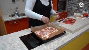 Утреннее меню. Готовим заливную пиццу