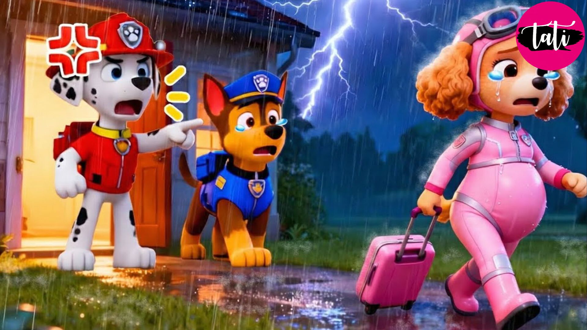 Щенячий патруль и Маршалл. Залипательное видео. Мультфильм для детей и малышей. Анимация 113 смотреть онлайн