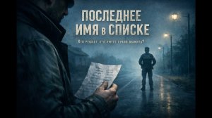 Аудиокнига полностью . Детектив . «Последнее имя в списке» Книга 1 из 3