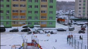 Городская жизнь двора в Рязанской области.15.01.2026.