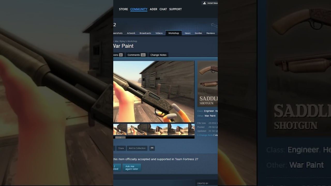 КОЖАННЫЙ ДРОБОВИК #shorts #teamfortress2 #tf2 #ader #тф2 смотреть онлайн