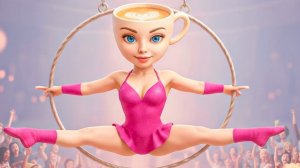 Балерина Капучино,танец огненного кольца.