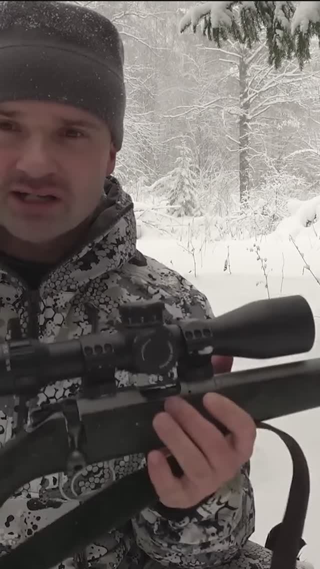 Охота на тетерева с оптическим прицелом CRS 2-12x50 SFP 30 мм смотреть онлайн