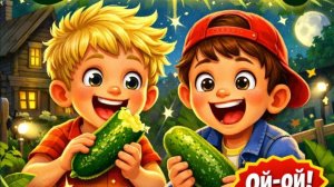 СКАЗКА ДЛЯ ДЕТЕЙ! ОГУРЦЫ?!