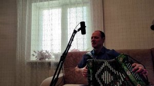 На зелёные погоны упадут твои ладони / Гармонист Николай Анатольевич