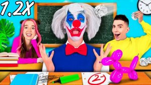 Клоун А4 Вернулся в ШКОЛУ !  (ускоренная версия 1.2х)