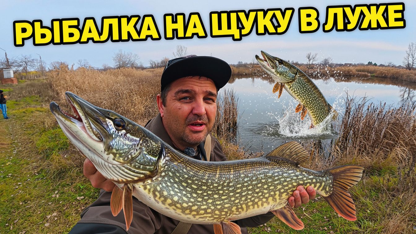 Спиннинг в луже ? перед зимой...? #рыбалка #спиннинг #fishing смотреть онлайн