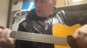 Ночь.Виктор Цой. На гитаре.