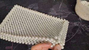 Шкатулка из бусин мастер класс  2