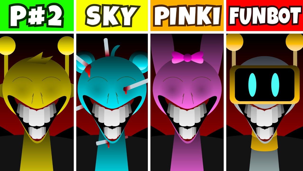 INCRDIBOX SPRUNKI: ФАЗА 2 НО ВСЕ — SKY ⚔️ PINKI ⚔️ FUNBOT! 🌌💖🤖 смотреть онлайн