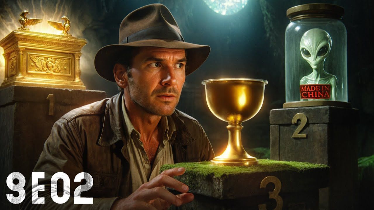 Ковчег, Грааль, Череп: артефакты из Индианы Джонса — правда или миф? смотреть онлайн