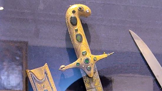 Сабля с ножнами, XVIII-й век смотреть онлайн