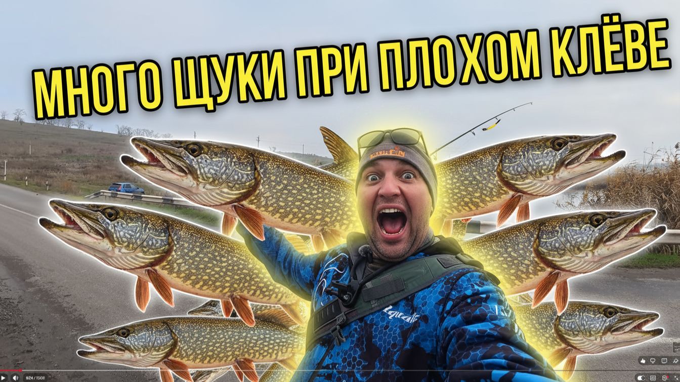 Щуки на мормышинг в количестве , когда у остальных полный ноль... смотреть онлайн