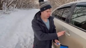 Лайфхак как не нужно греть машину.